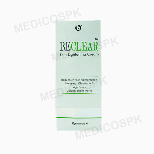 BeClear Skin Lightening Cream 30gm Montis Pharma
