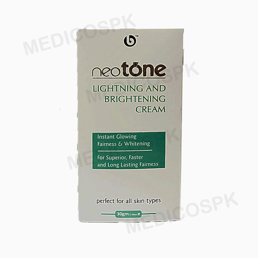 Bectone Lightning and Brightening Cream 30gm Becket Pharma