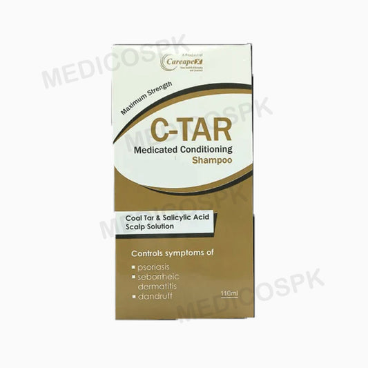 C-Tar Shampoo 110ml Careapex Pharma