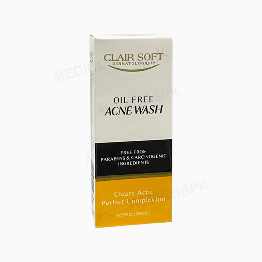 Clair Soft Oil Free Acne Wash 120ml