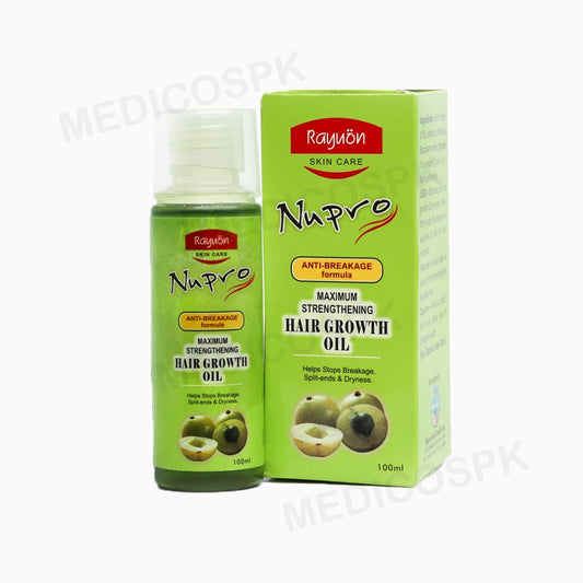 Nupro Hair Growth Oil 100ml Rayuon Skin