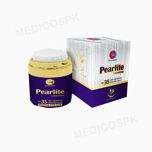 Pearlite Skin Lightening Glowing Cream SPF35 Derresthetic
